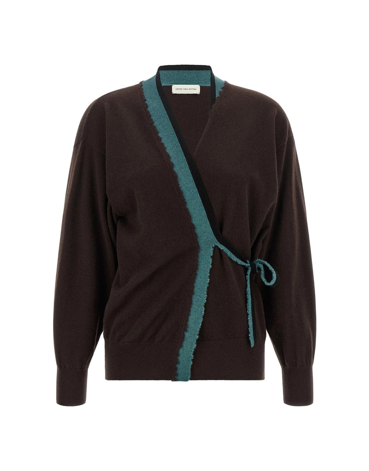 Dries Van Noten Toma Crossed Closure Cardigan