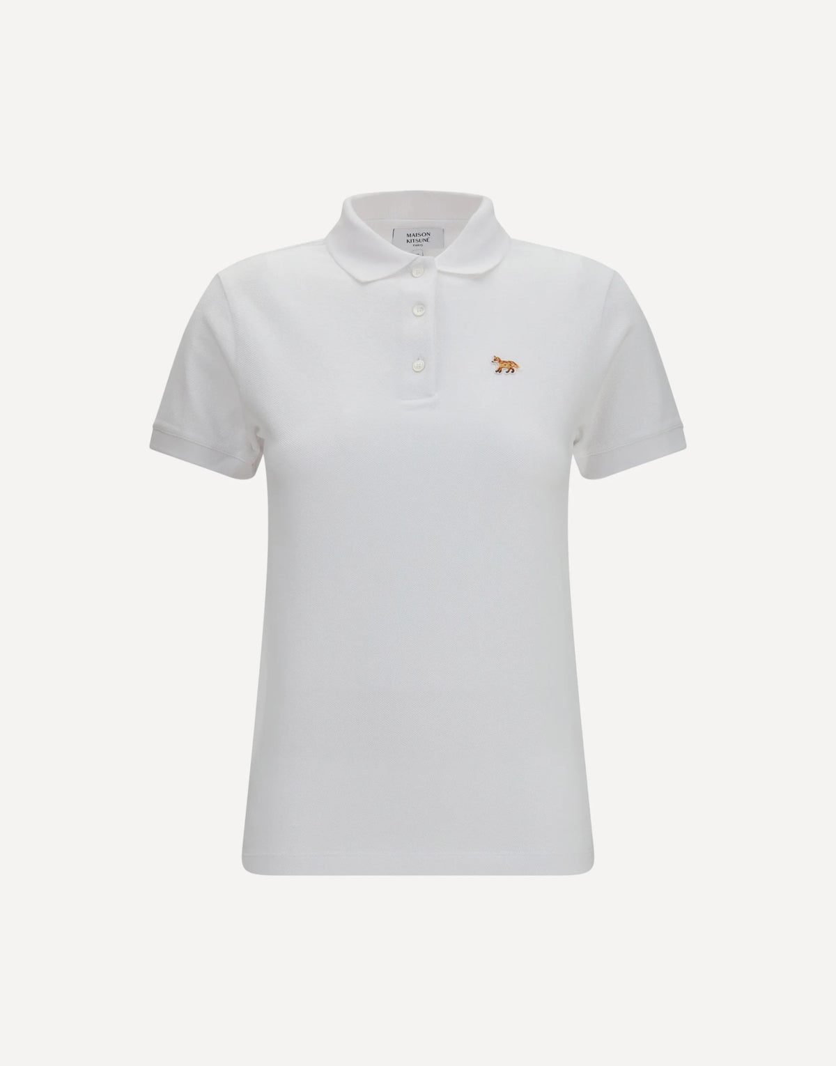 Maison Kitsuné Baby Fox Cotton Piqué Polo