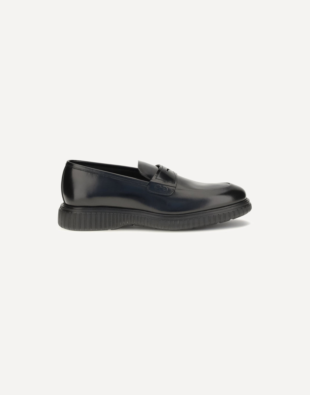 Ferragamo Brushed Calfskin Loafers