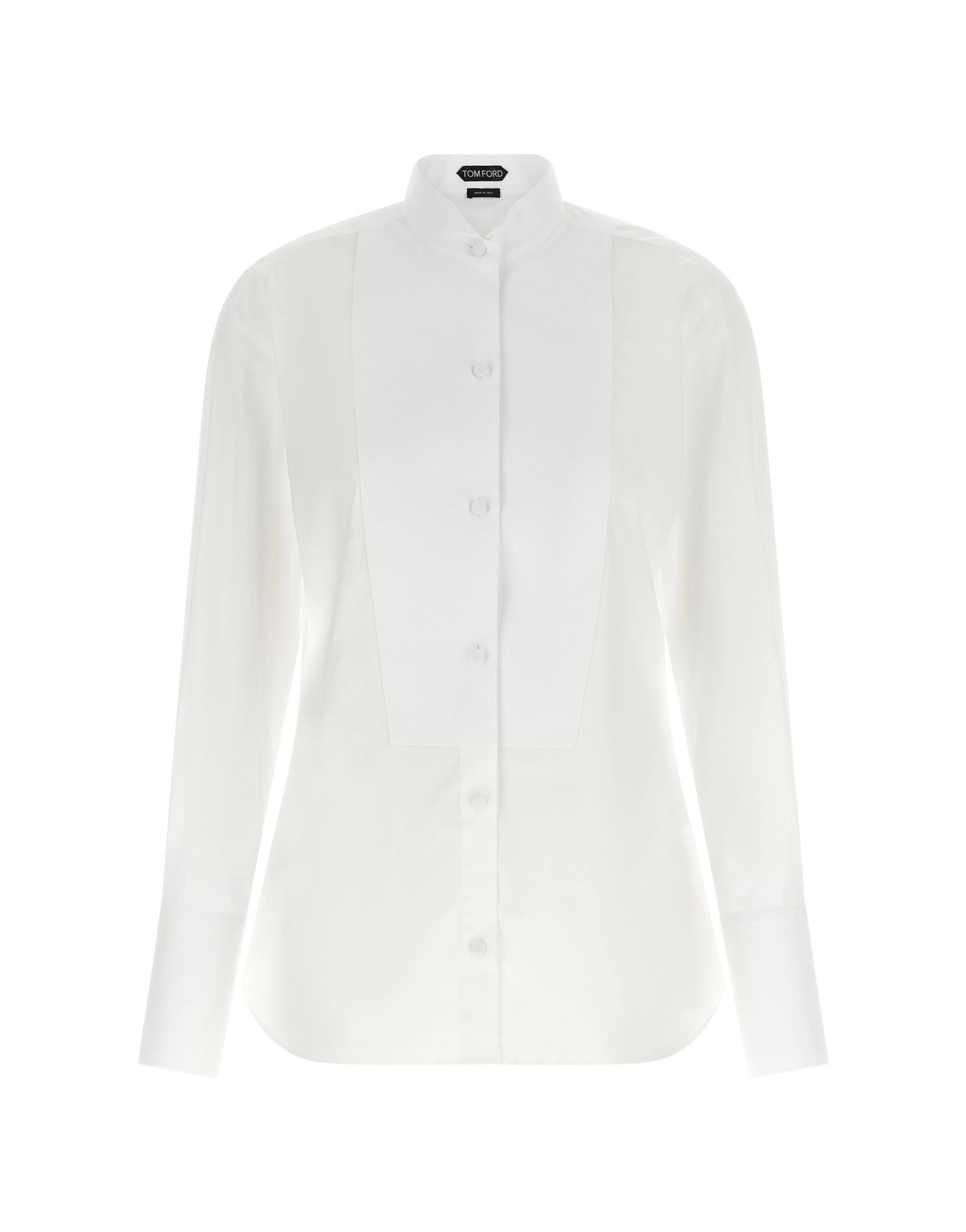 Tom Ford Korean Collar Tuxedo Shirt