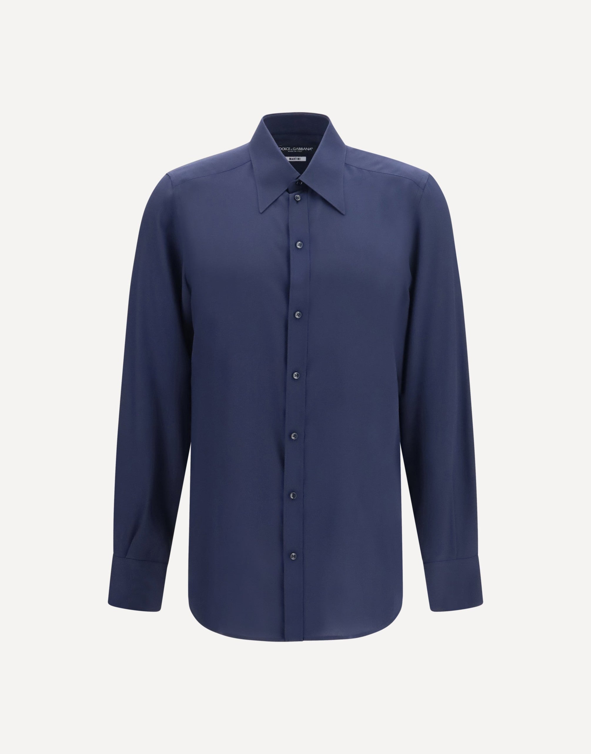 Dolce & Gabbana Gold Crêpe De Chine Shirt