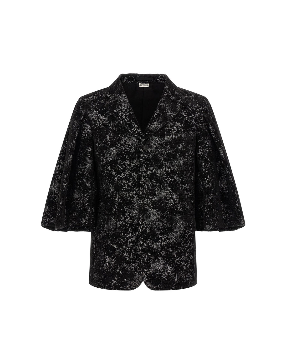 Comme Des Garçons Flared Sleeves Blazer