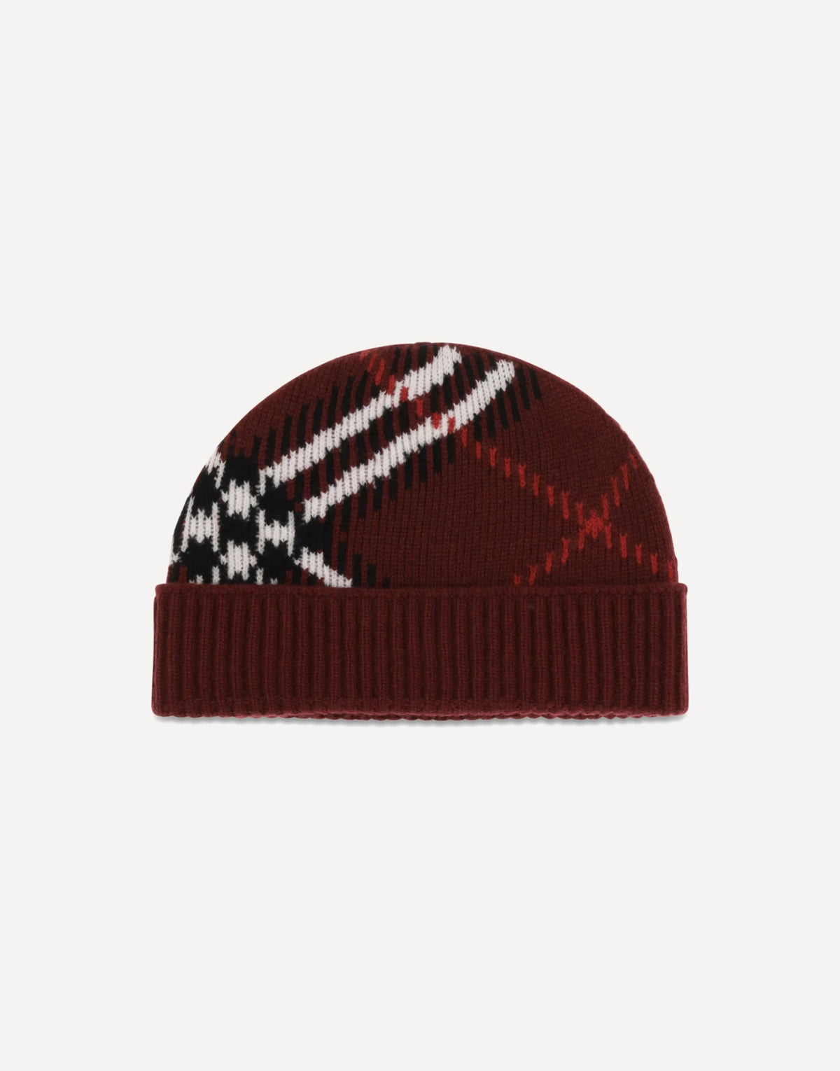 Burberry Cashmere Check Beanie