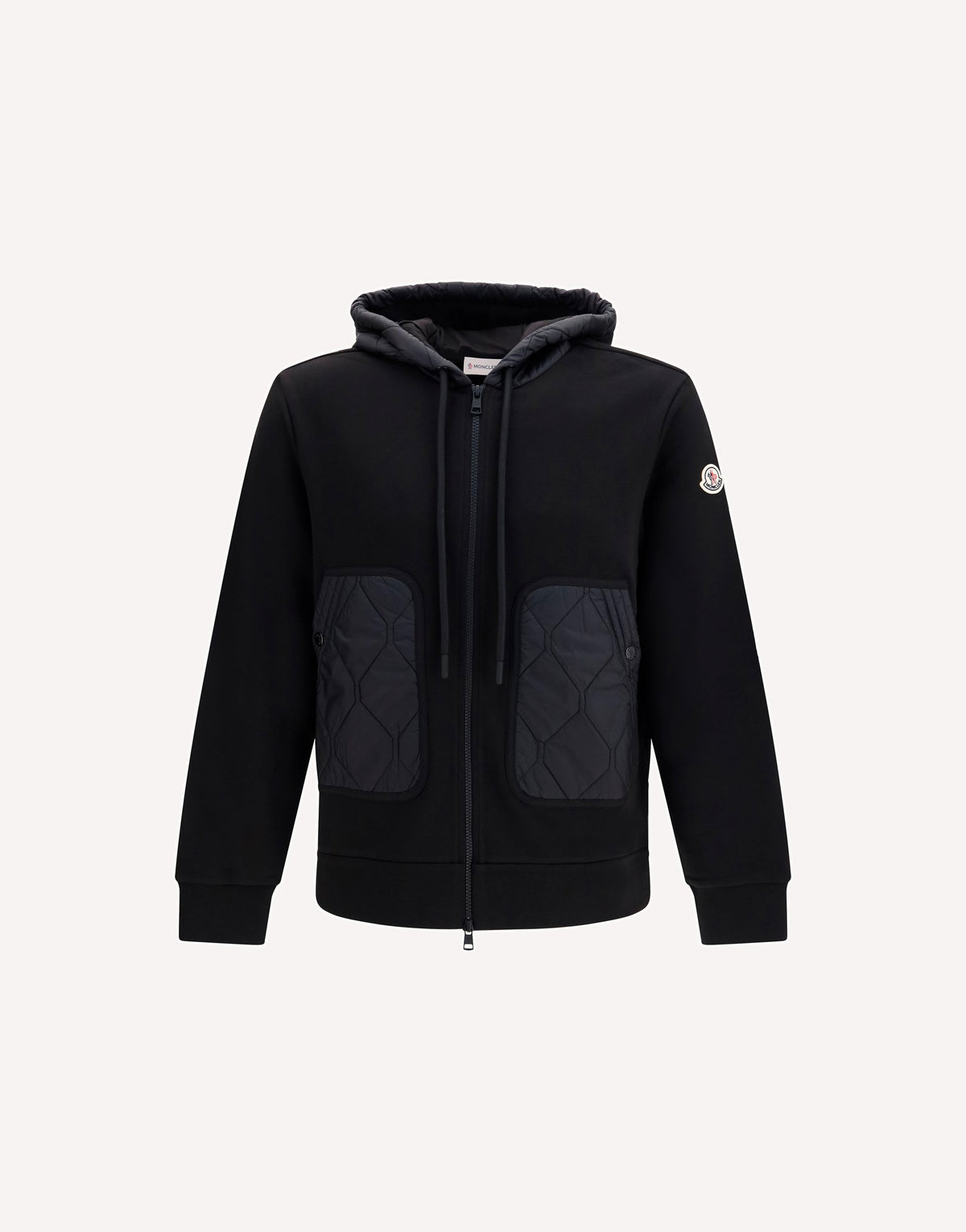 Moncler Hooded Zip-Up Sweatshirt