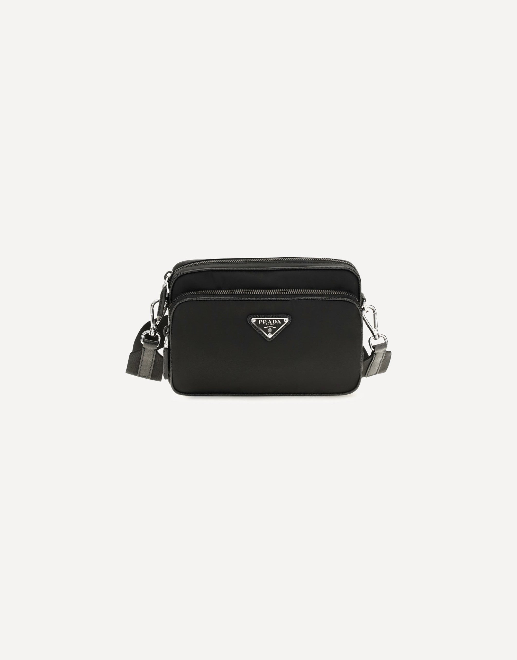 Prada Sac porté épaule Prada Re-Nylon en cuir Saffiano