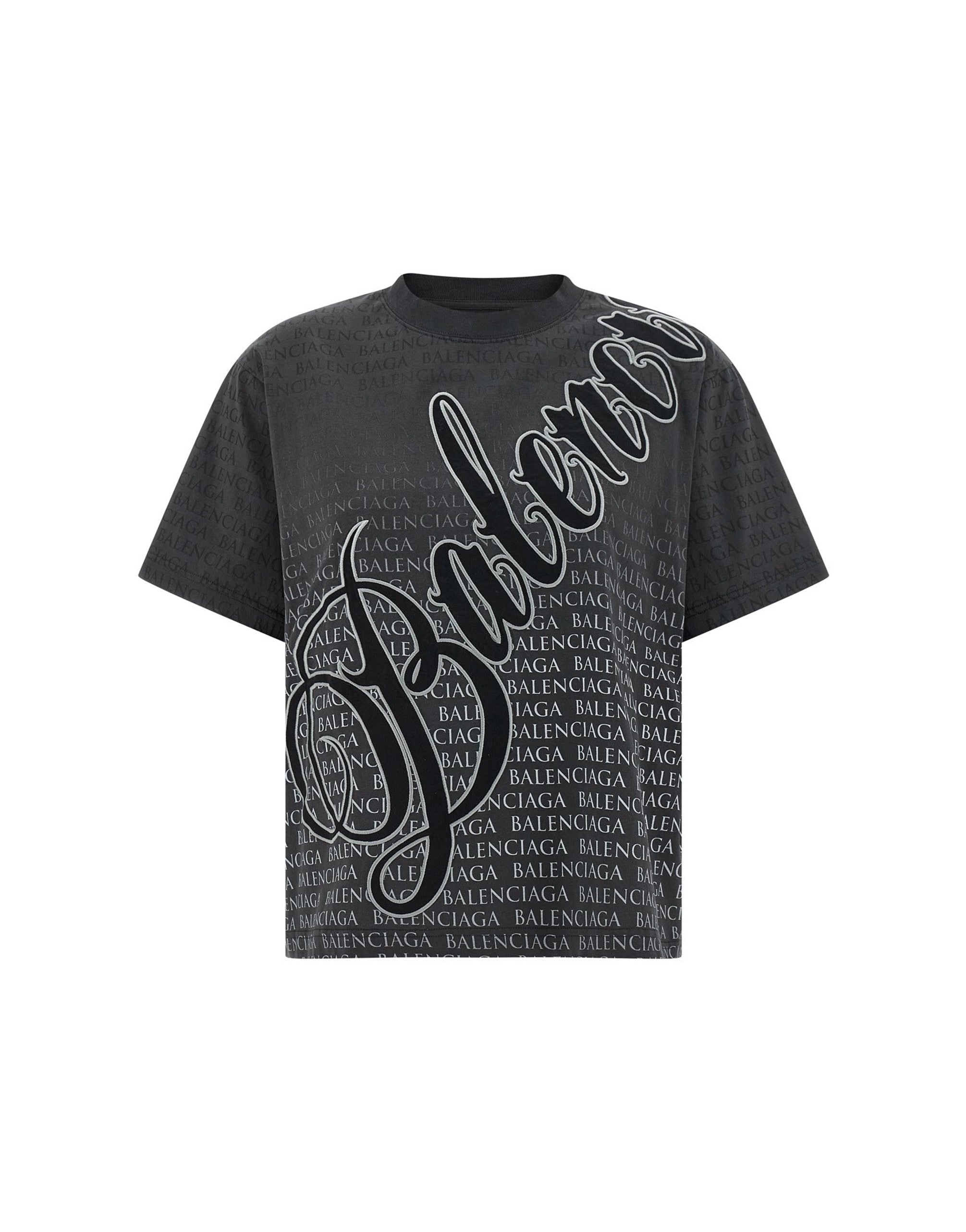 Balenciaga Camiseta Cursiva Balenciaga