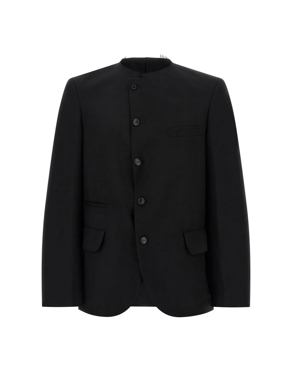 Comme Des Garçons Raw Cut Hem Blazer