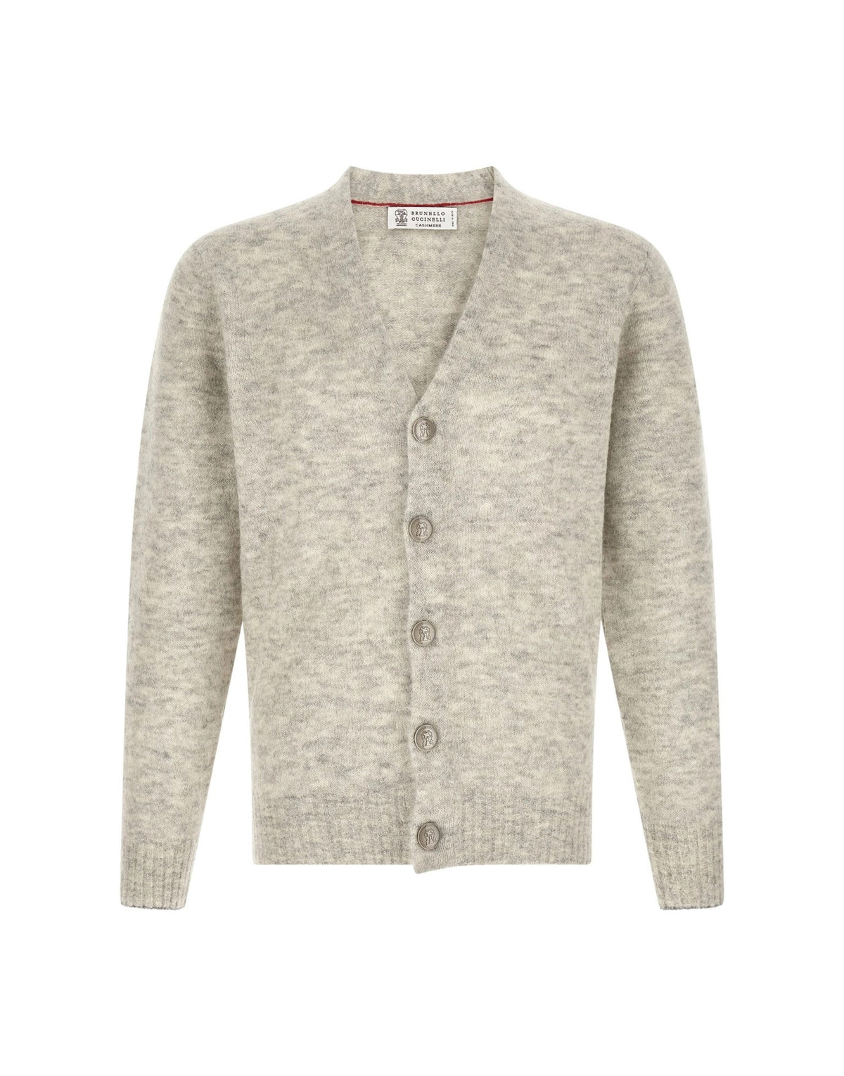 Brunello Cucinelli Metal Button Cardigan