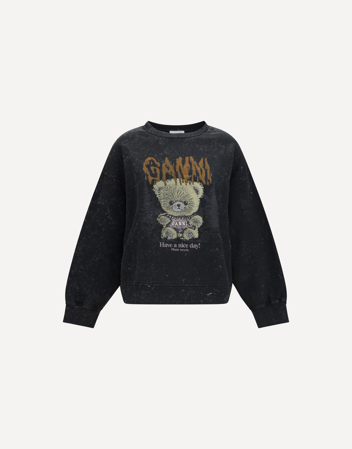 Ganni Isoli Forest Teddy Sweatshirt