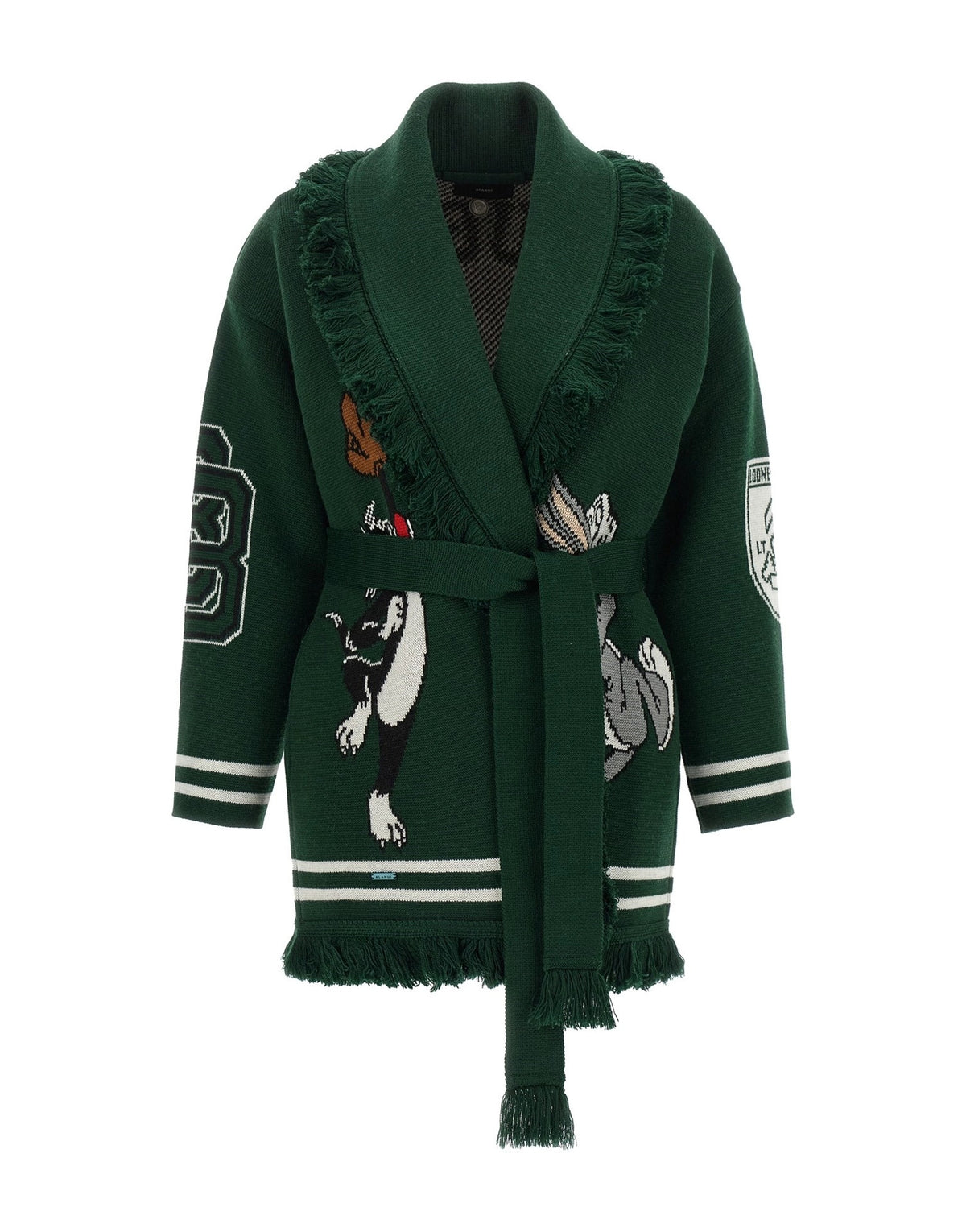 Alanui Sporty Bugs Bunny Sylvester Cardigan