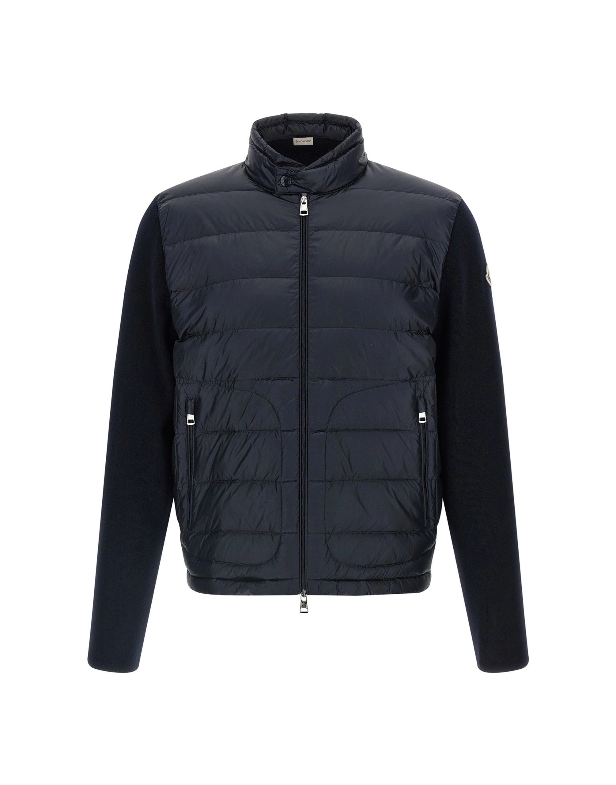 Moncler Cardigan imbottito con zip frontale Moncler