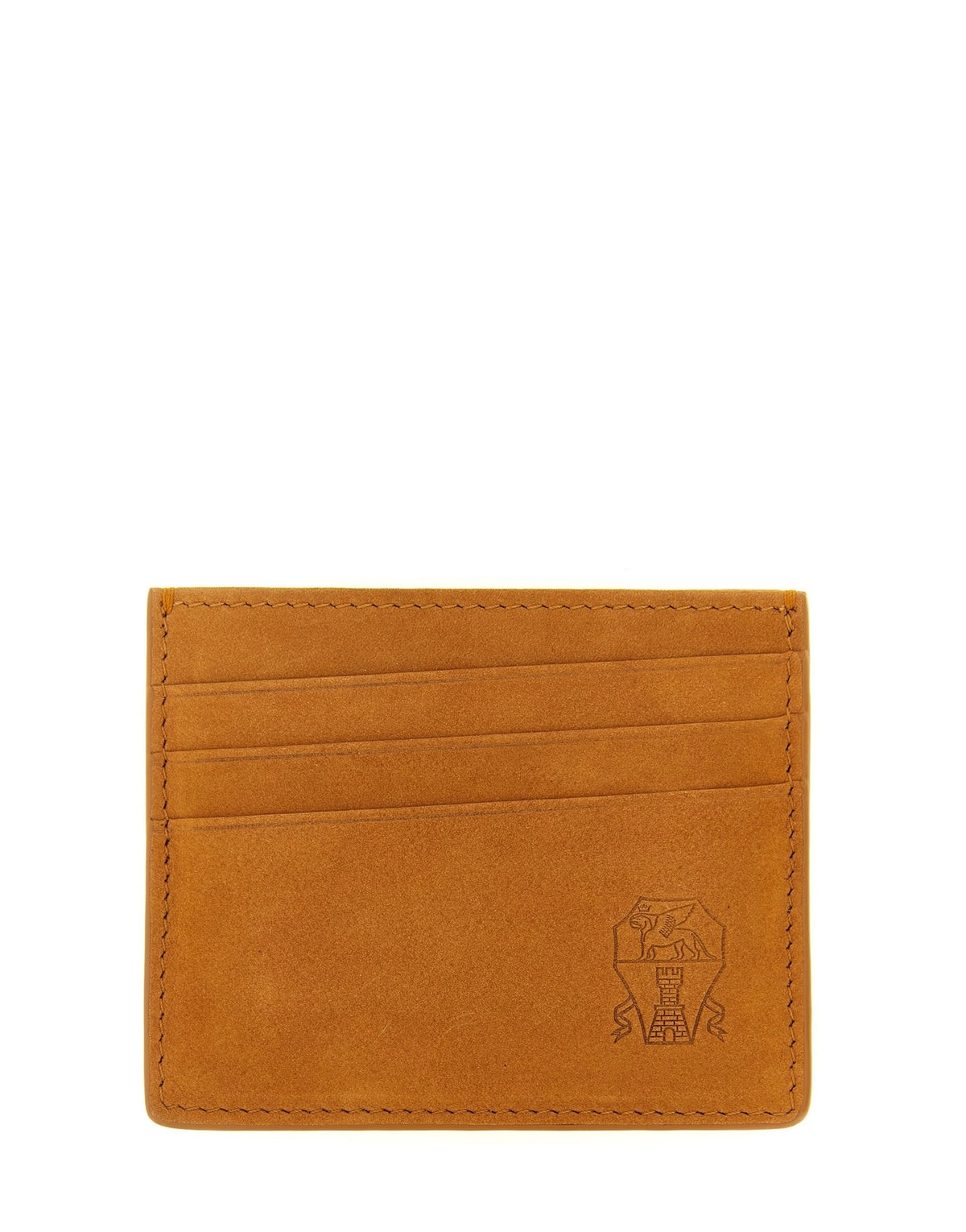 Brunello Cucinelli Suede Card Holder