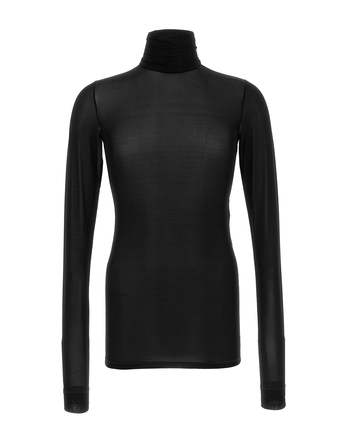 Saint Laurent Pull à col roulé Semi-Transparent