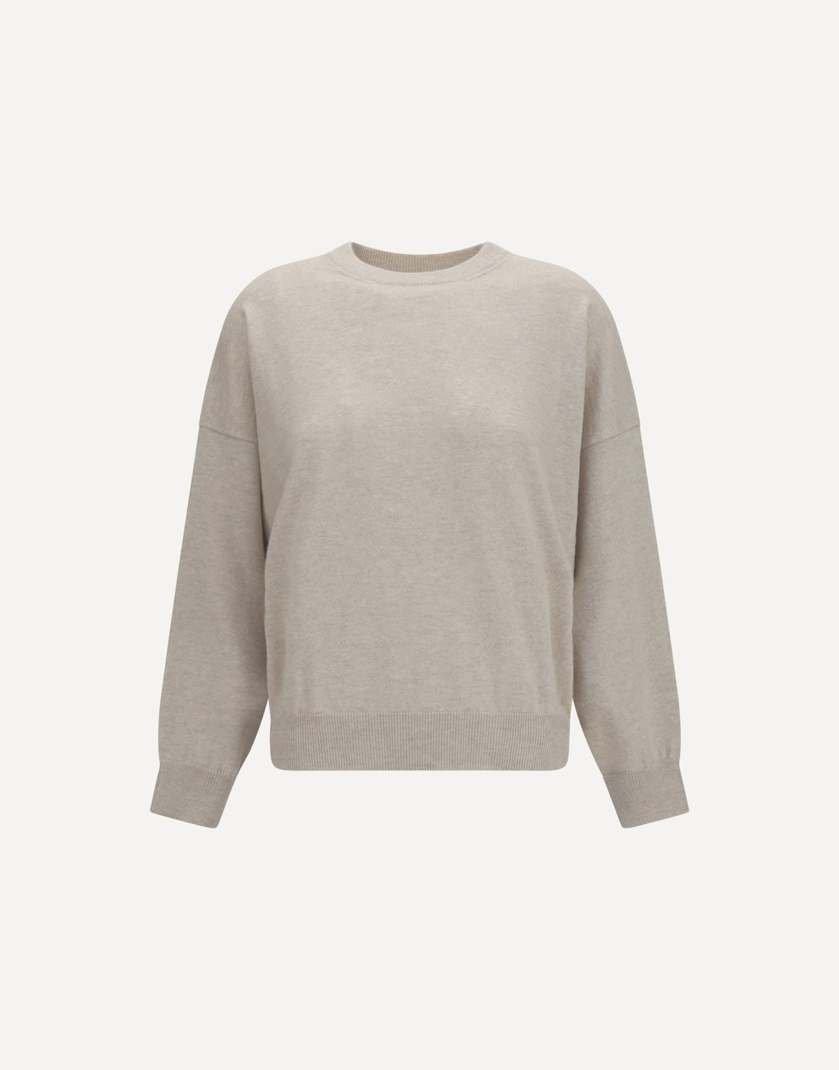 Brunello Cucinelli Cashmere Sweater With Monili Chain