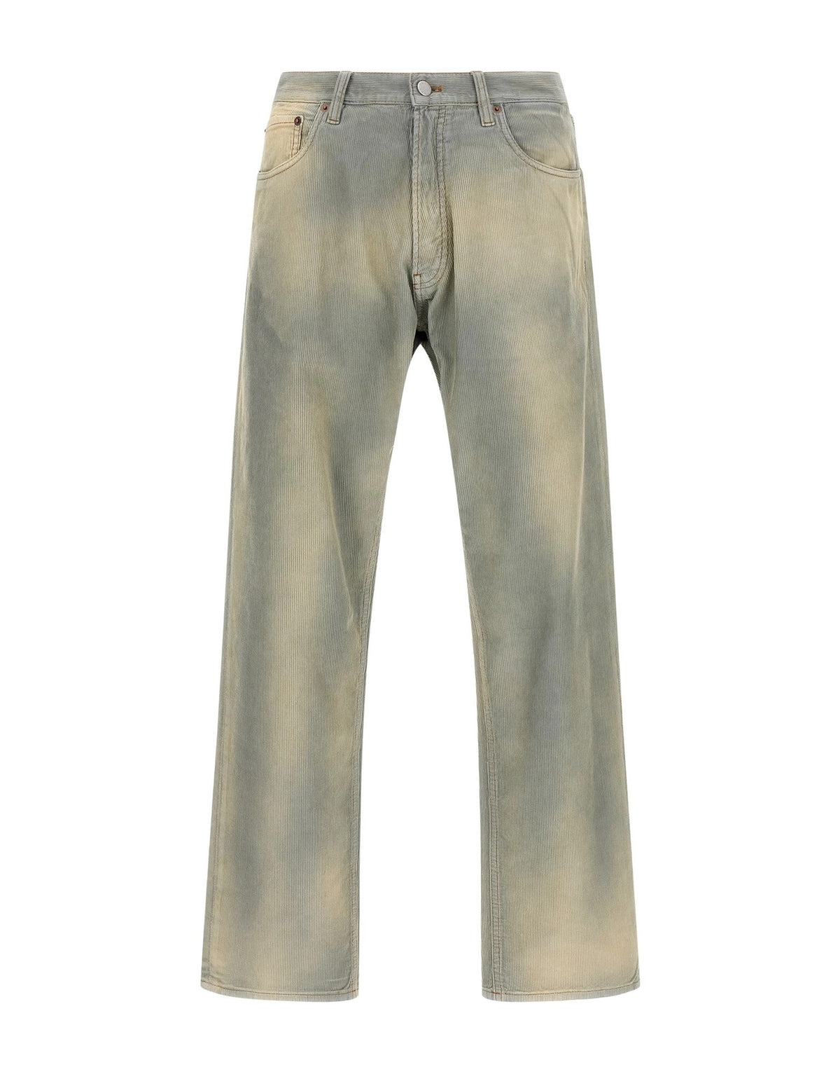 Prada Stonewashed Corduroy Trousers