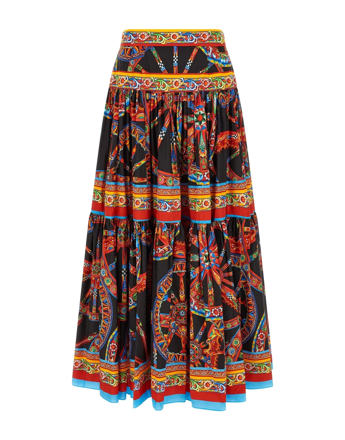 Dolce & Gabbana Carretto Maxi Skirt