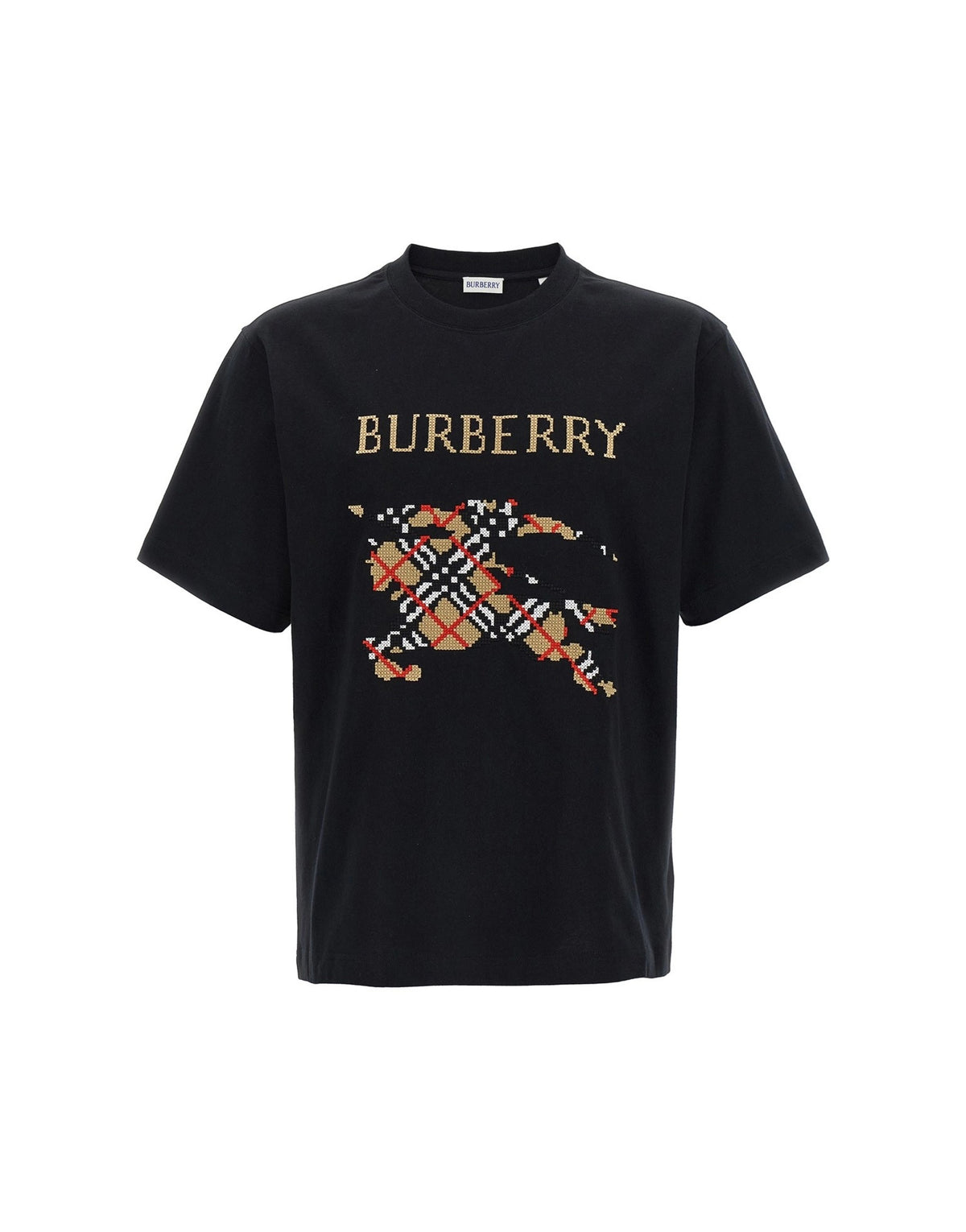 Burberry Cross Stitch T-Shirt