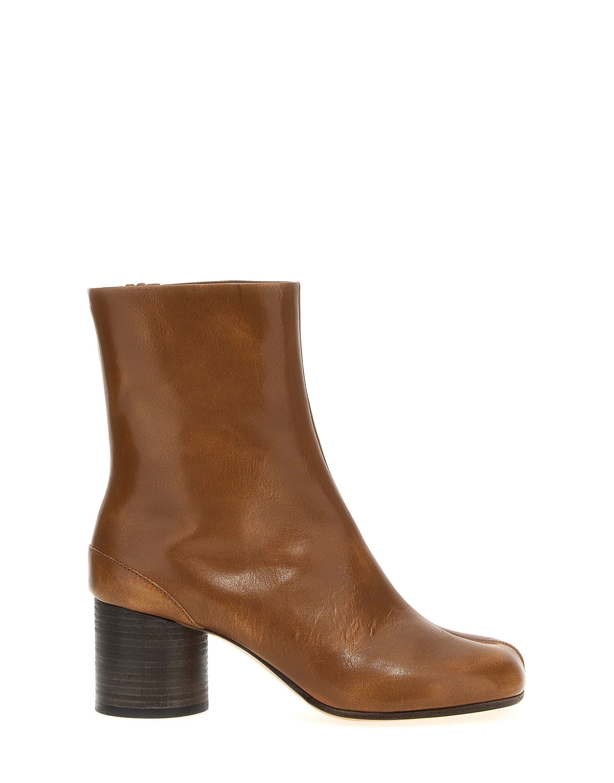 Maison Margiela Used-Effect Tabi Ankle Boots