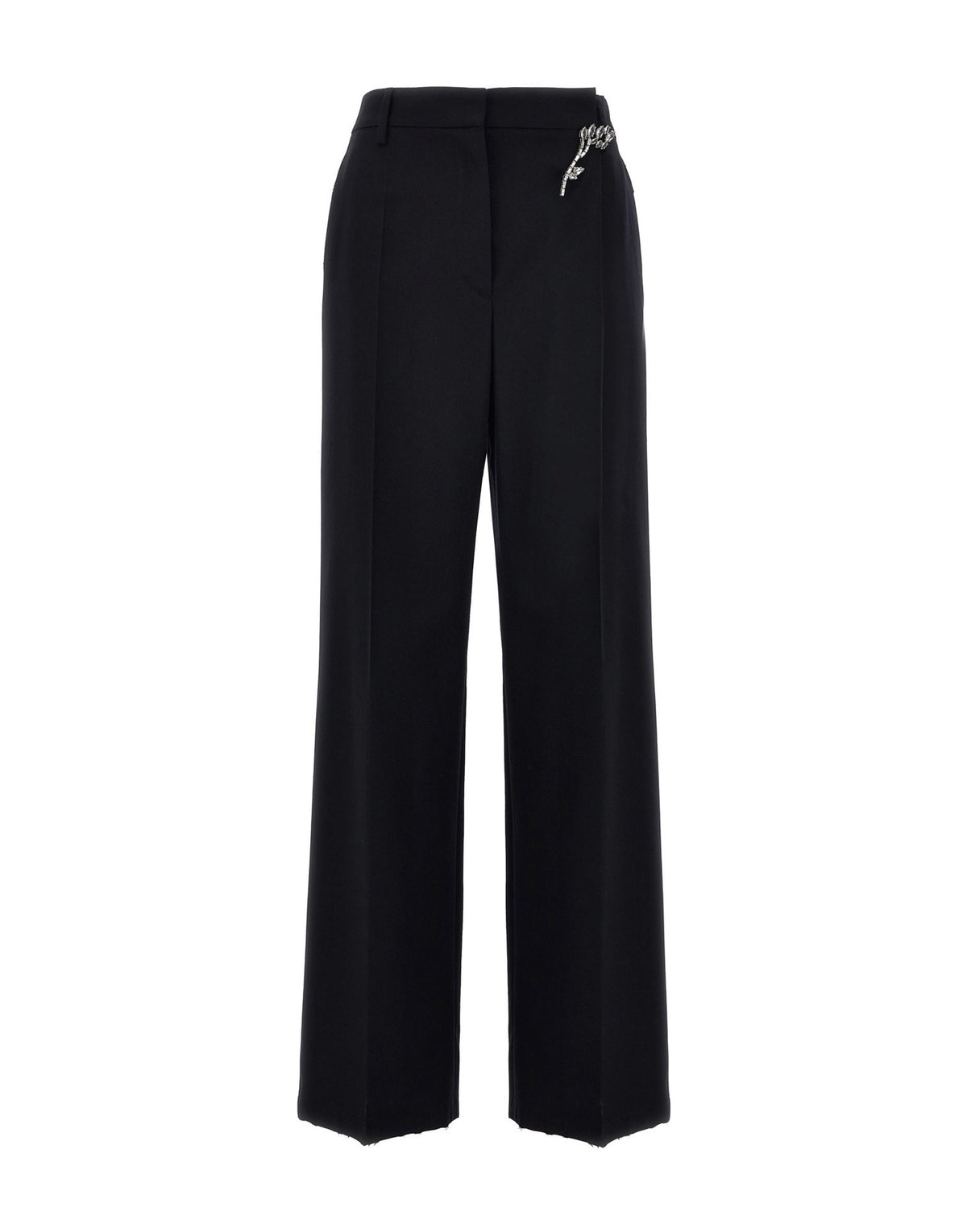 Prada Wool Gabardine Trousers