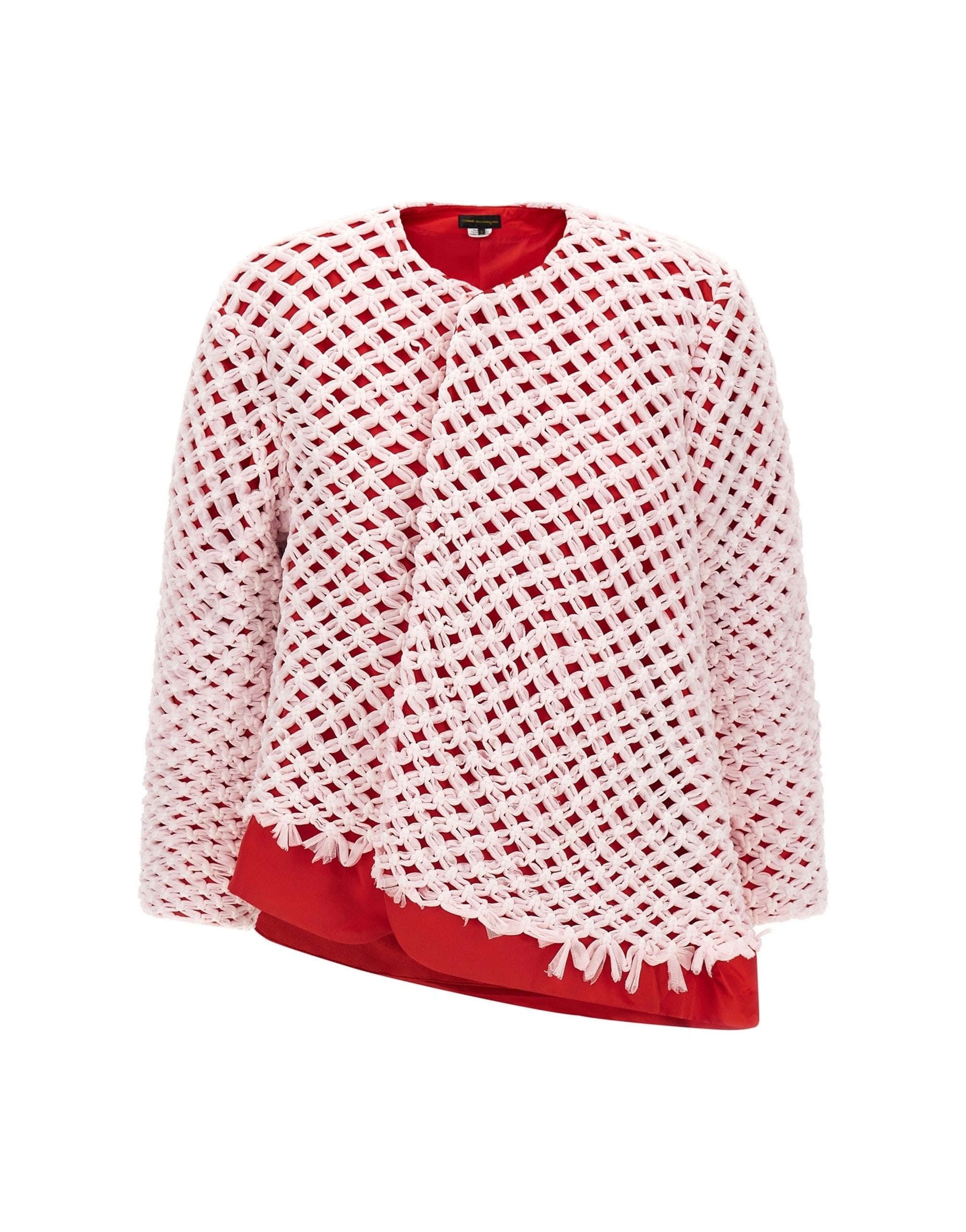 Comme Des Garçons Tulle Weave Blazer