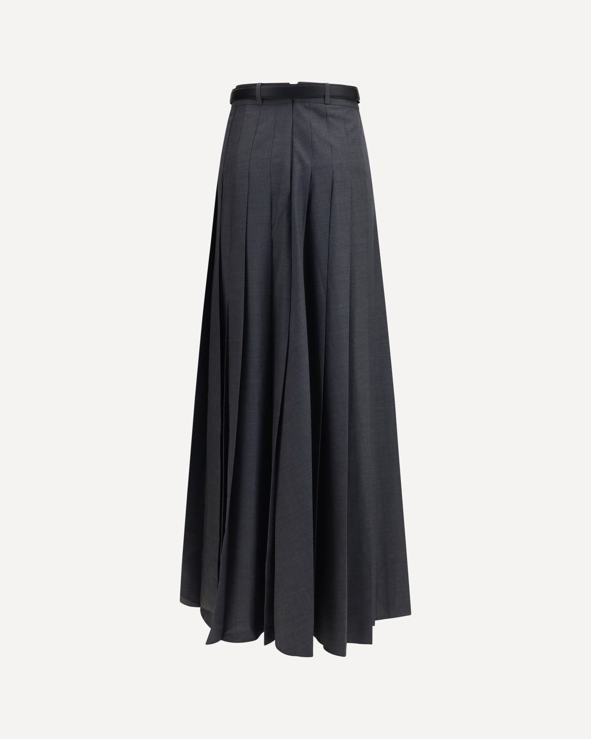 Self-Portrait Pleated Maxi Skirt
