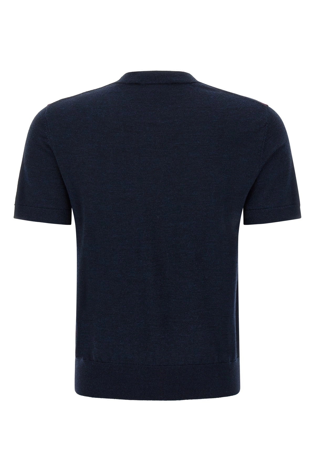 Tory Burch Argyle Short-Sleeve Sweater - alternate view