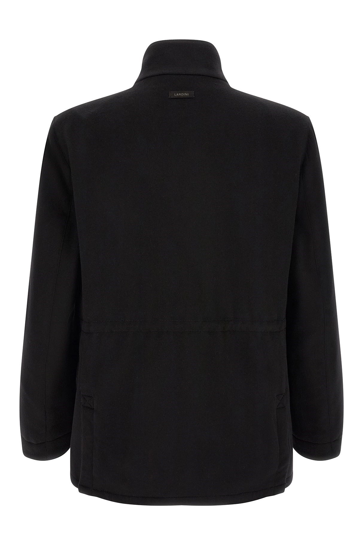 Lardini Black Cashmere Field Jacket