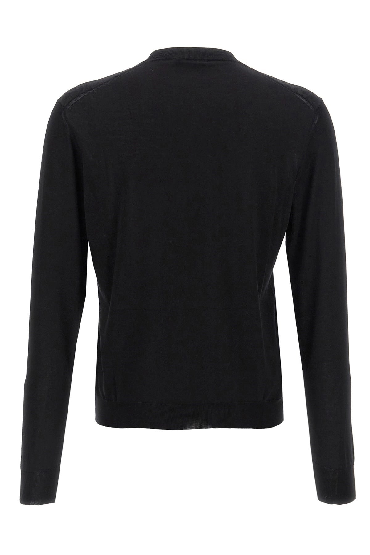 Prada Silk Logo Embroidered Sweater - alternate view