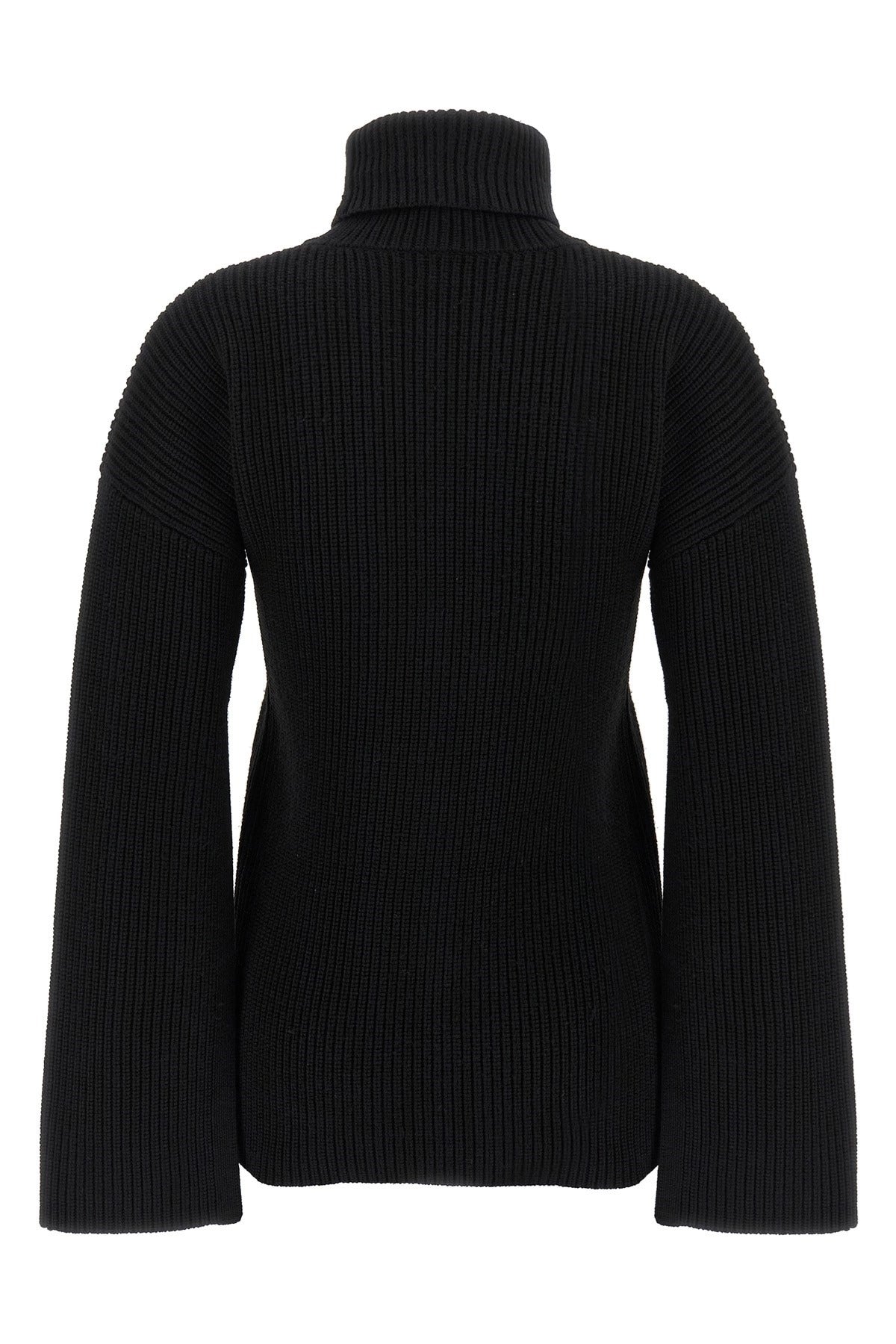 TOTEME Ribbed Wool Turtleneck Sweater - alternate view