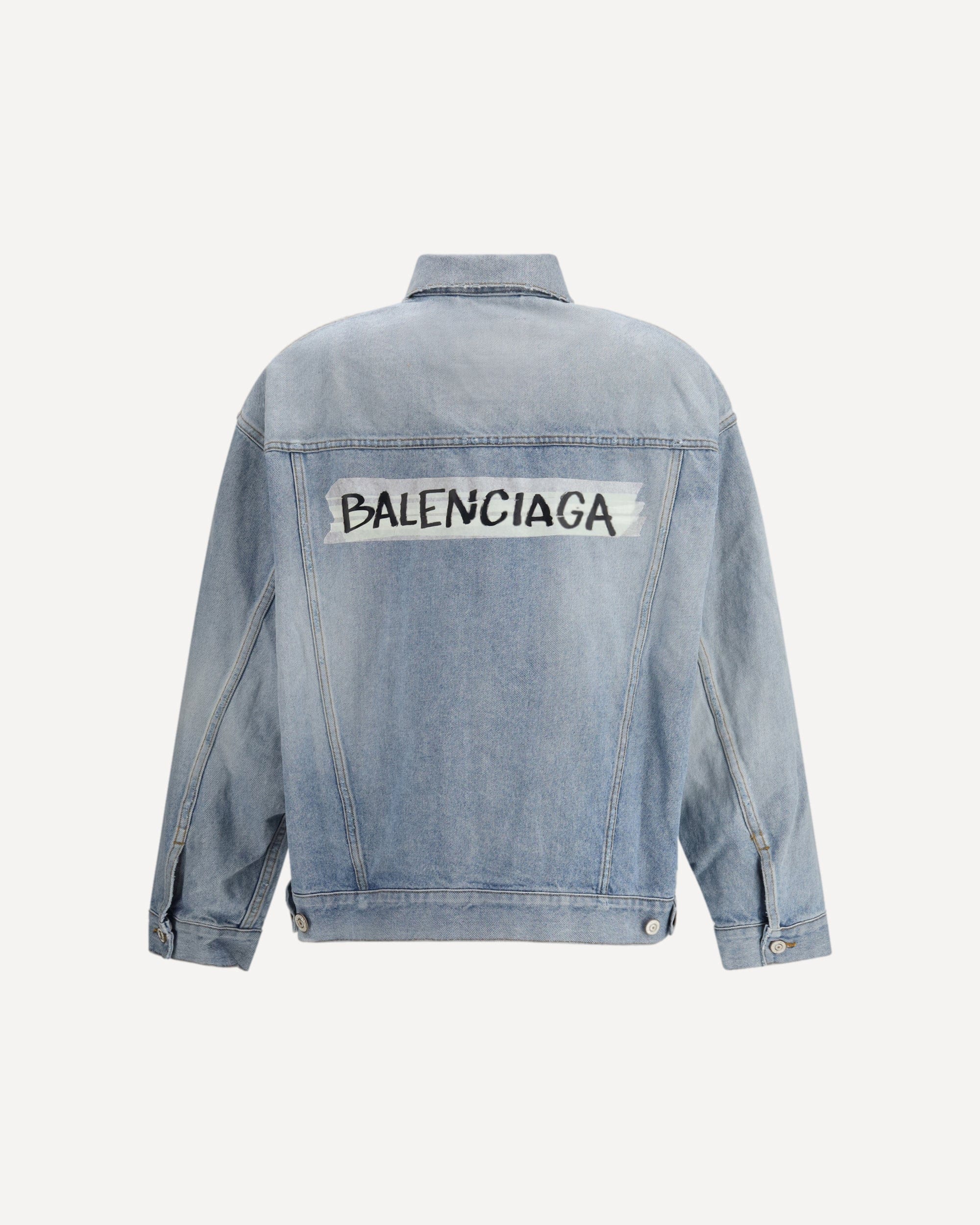 Balenciaga Regular-Fit Denim Jacket