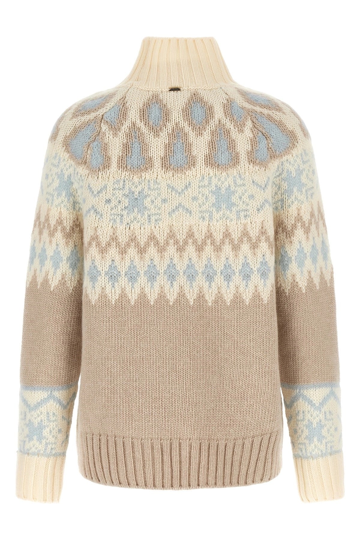 Herno Wool Cashmere Intarsia Sweater - alternate view