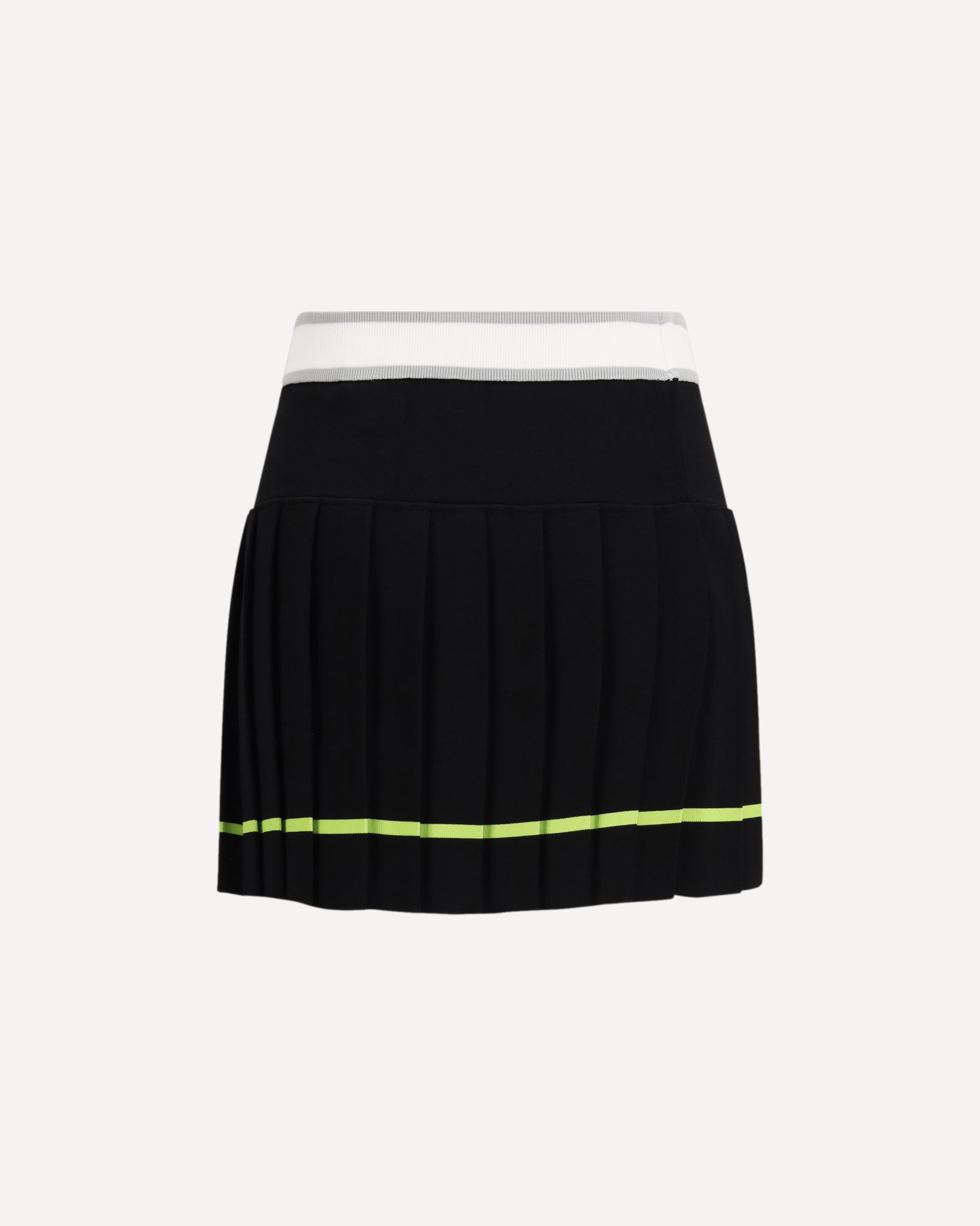 Striped Pleated Skirt - alternate view