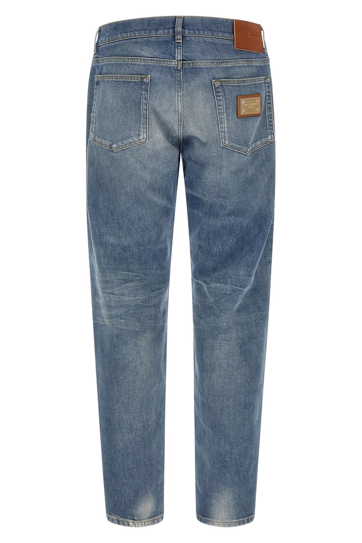Dolce & Gabbana Logo Plaque Jeans - alternate view