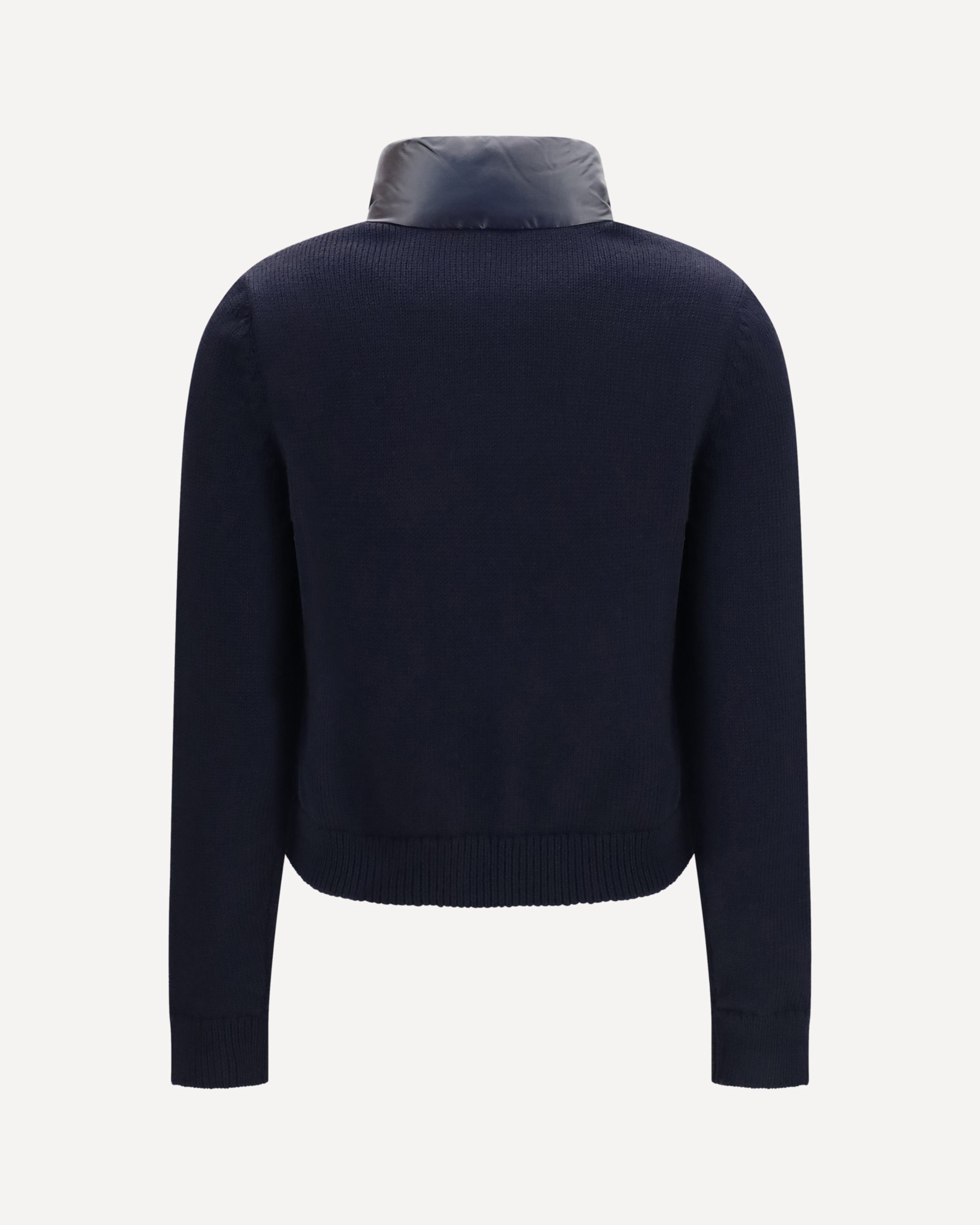 Moncler Cárdigan de lana acolchada