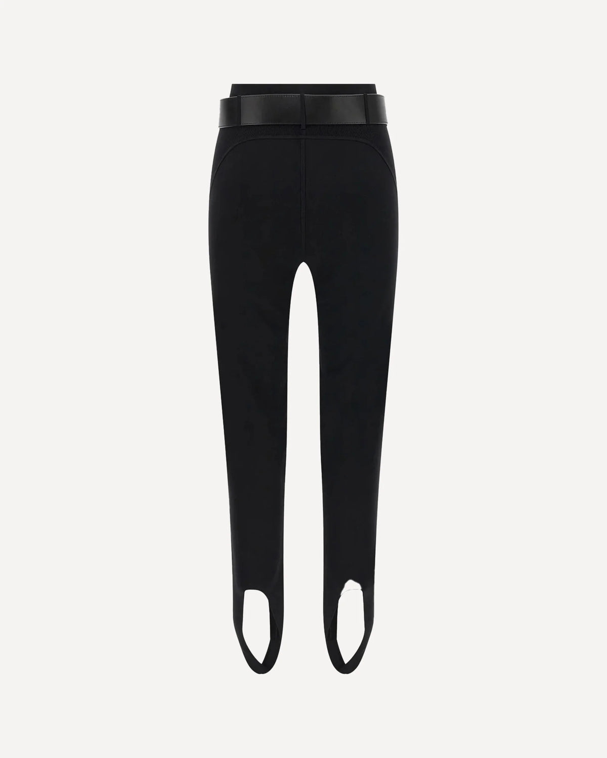 Self-Portrait Stretch Jersey Leggings With Belt - alternate view