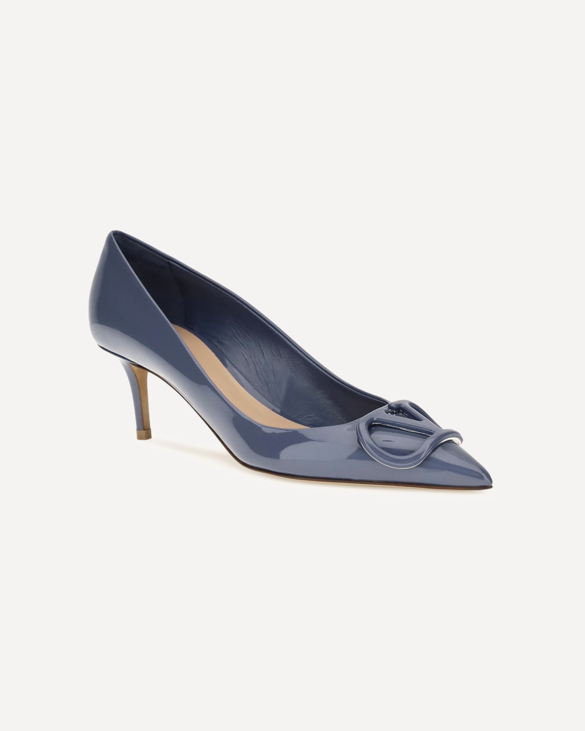 Valentino Garavani VLogo Signature Patent Leather Pumps