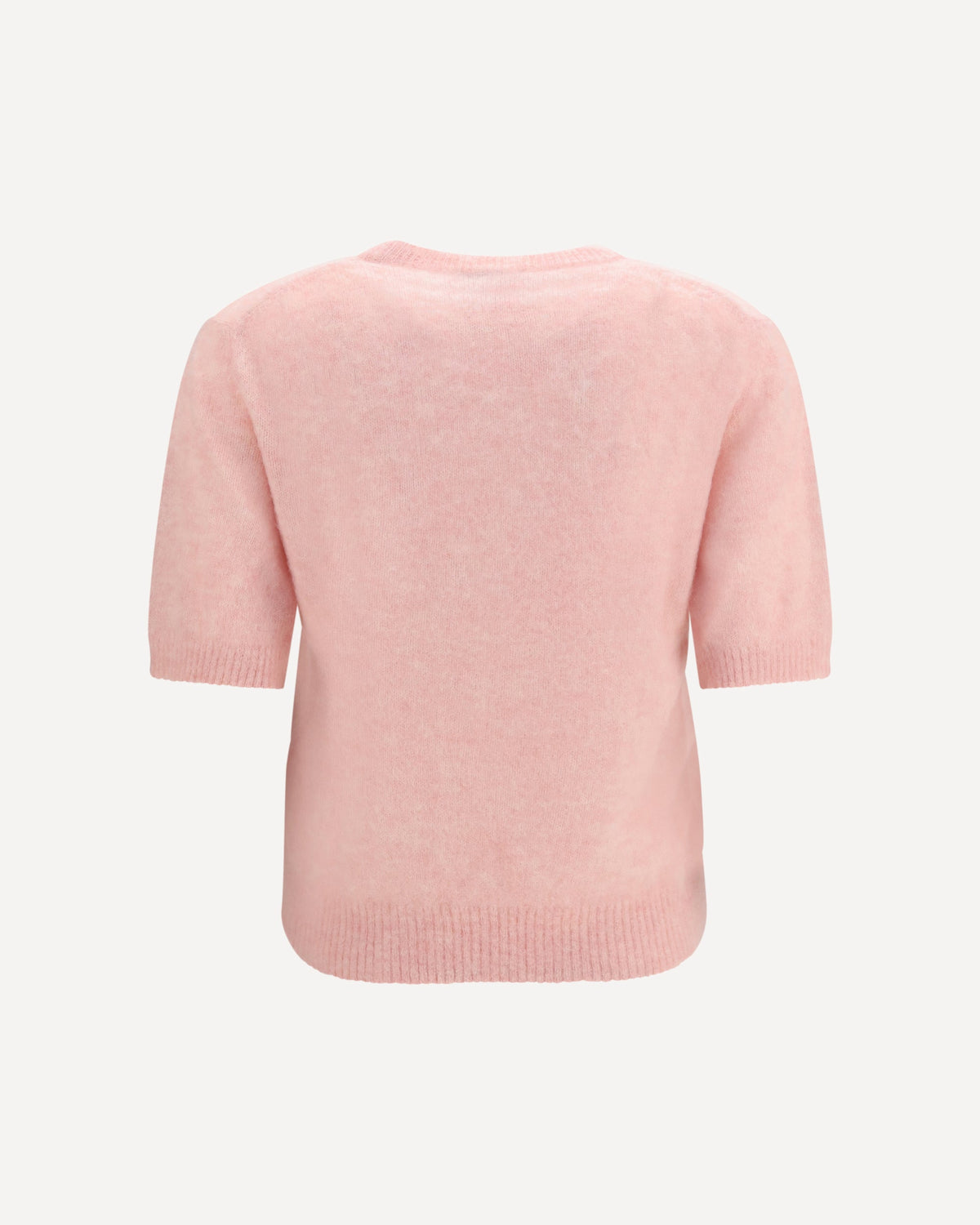 Ganni Alpaca Graphic Knit T-Shirt - alternate view