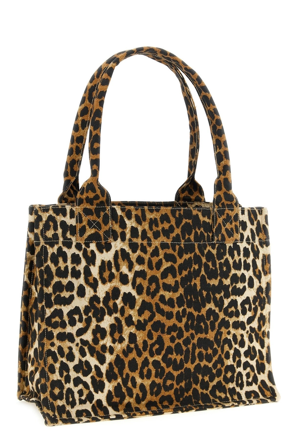 Ganni Leopard Large Shopping Bag - alternate view