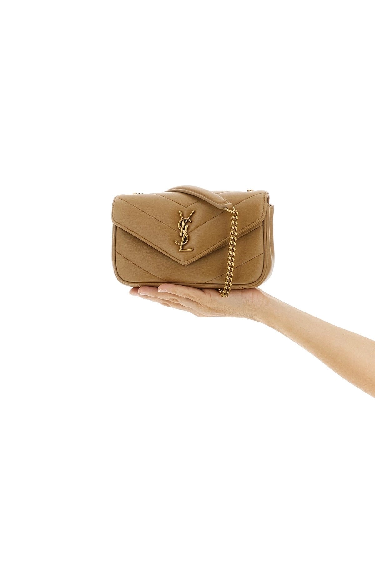 Saint Laurent Loulou Mini Crossbody Bag - alternate view