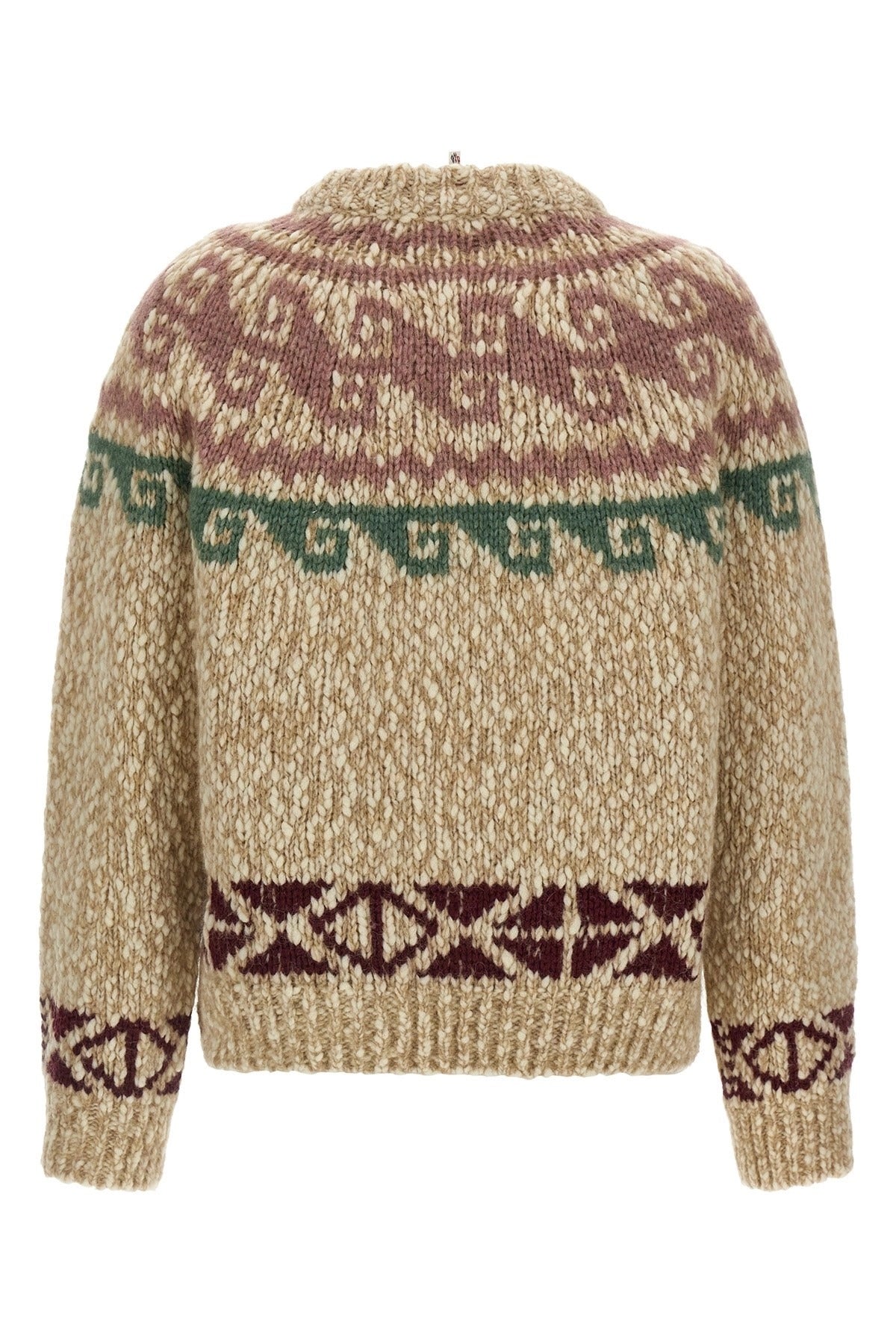 Moncler Grenoble Geometric Jacquard Crewneck Sweater - alternate view