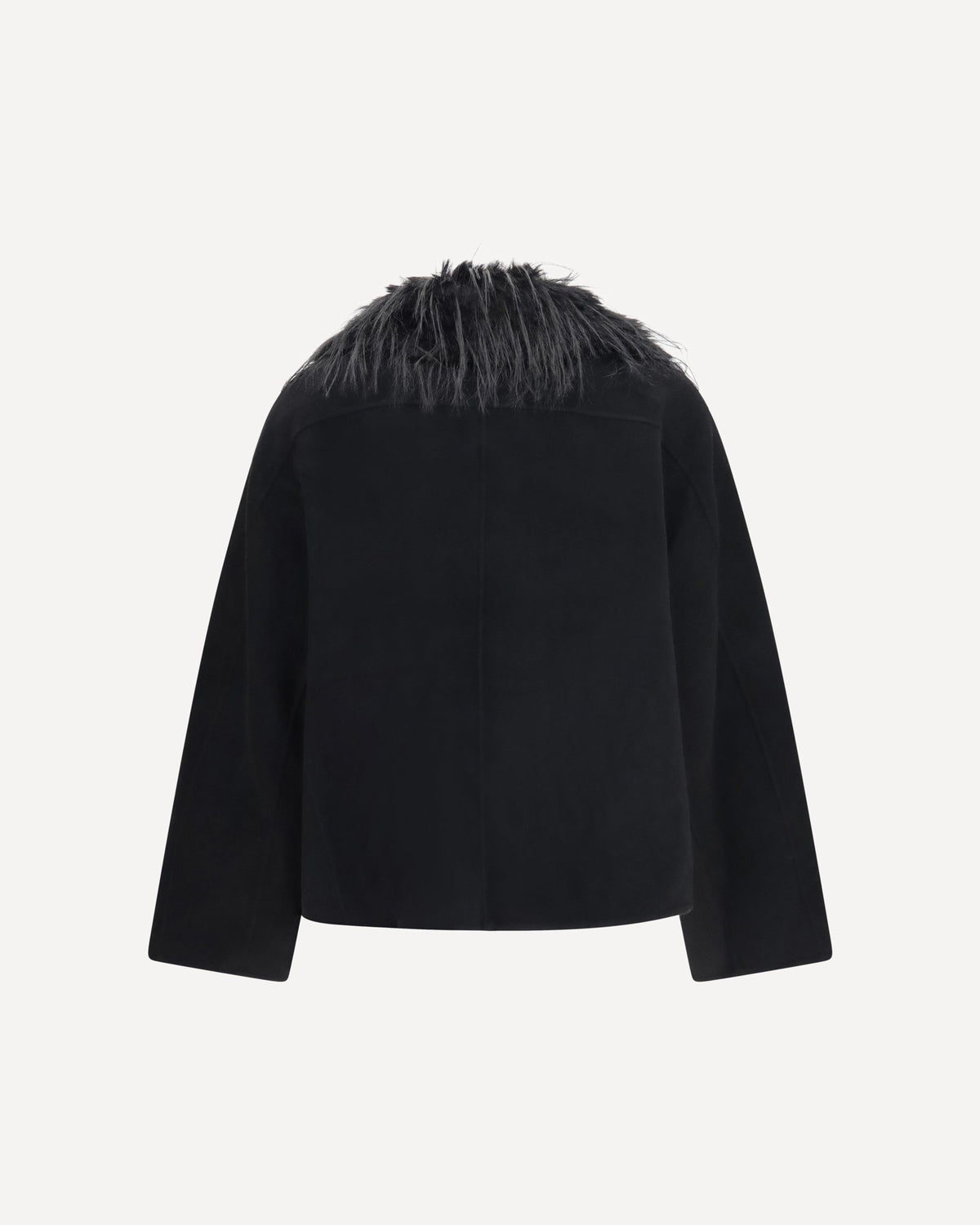 Loulou De Saison Rafe Jacket With Faux-Fur Collar - alternate view