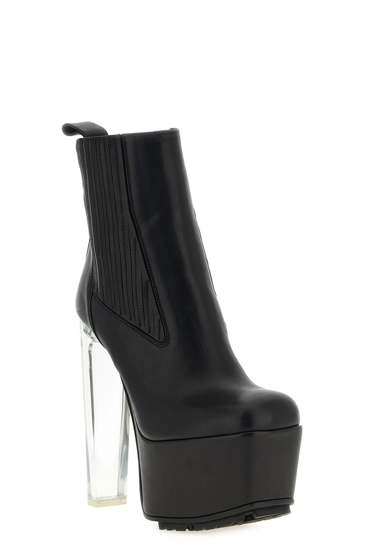 Rick Owens Beatle Kiss Ankle Boots