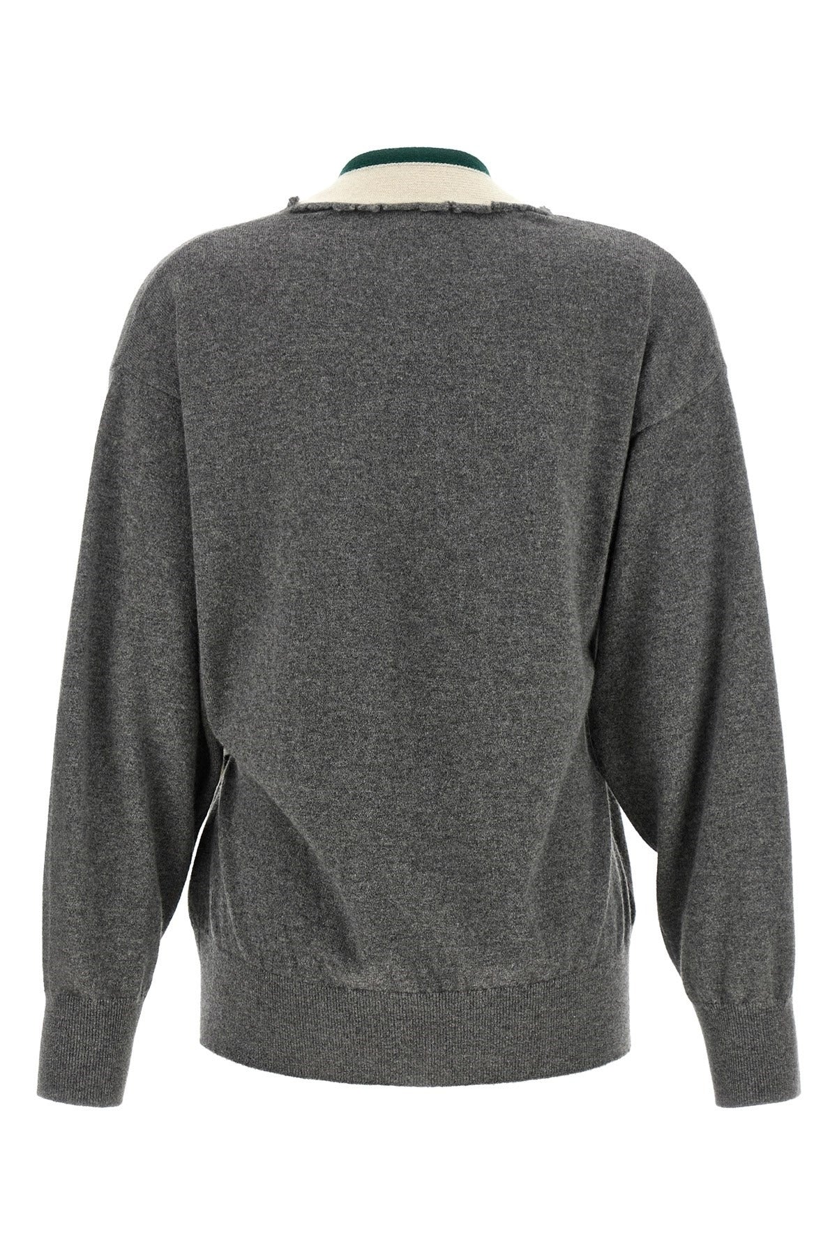 Dries Van Noten Toma Sweater With Crossed Closure - alternate view