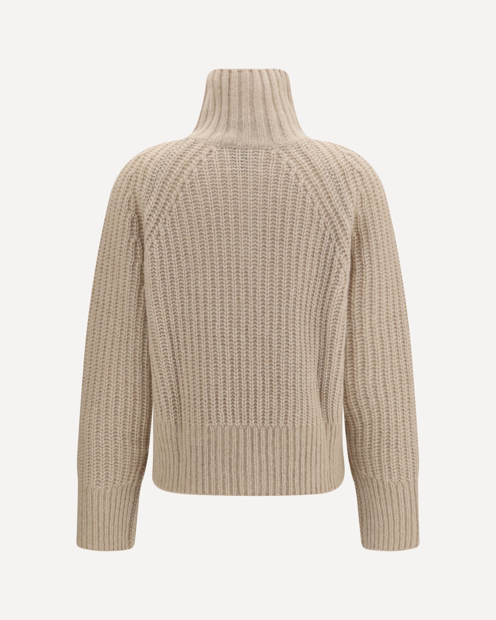 Allude Ribbed Troyer Sweater