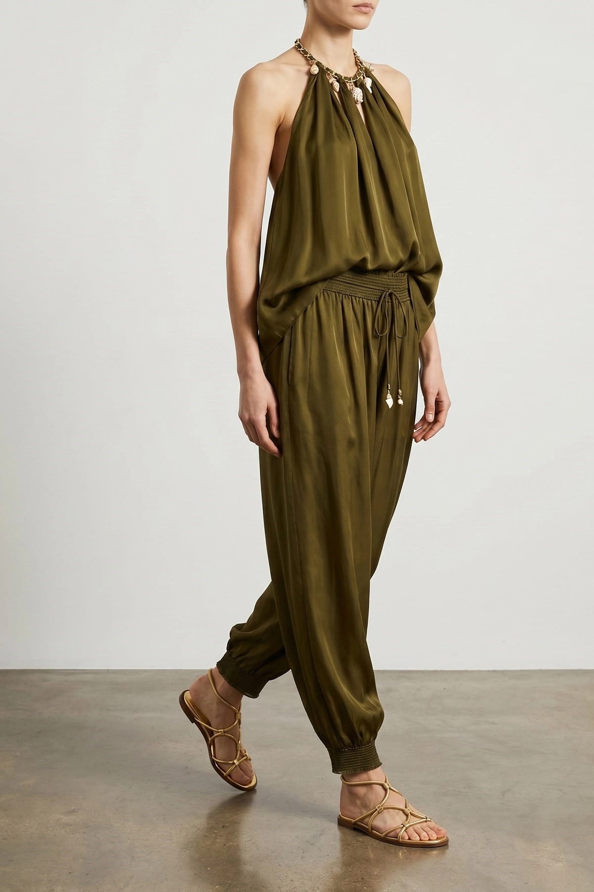 Zimmermann Mahon Seiden-Cutout-Bluse