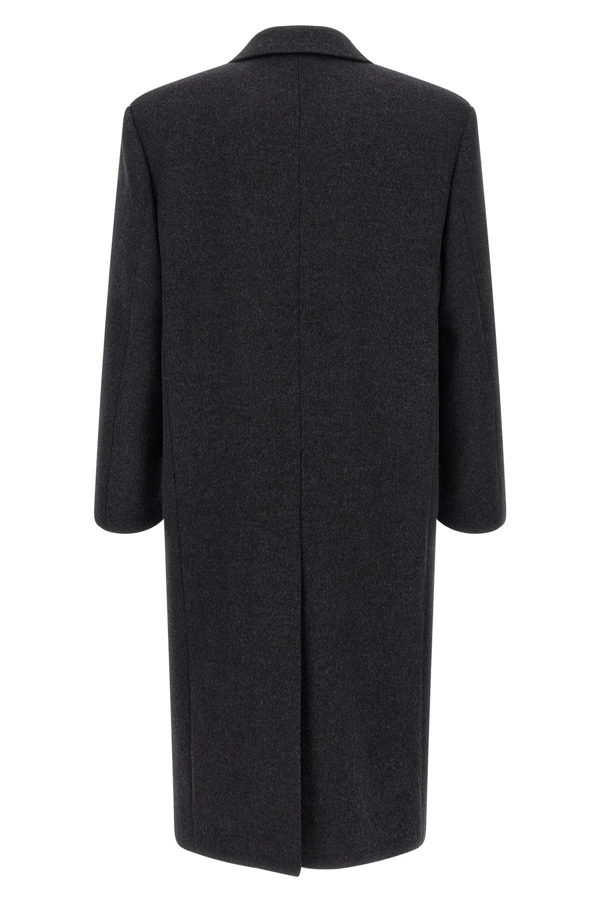 Saint Laurent Double-Face Combed Wool Coat - alternate view