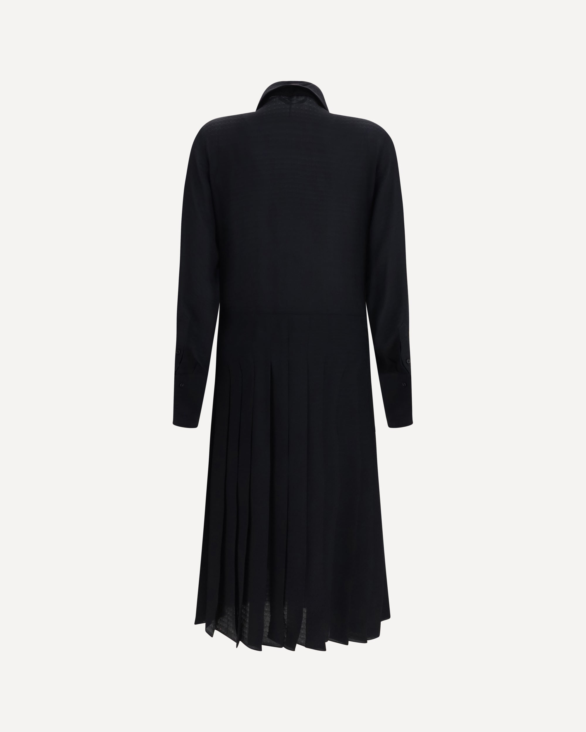 Fendi Long Jacquard Silk Dress - alternate view