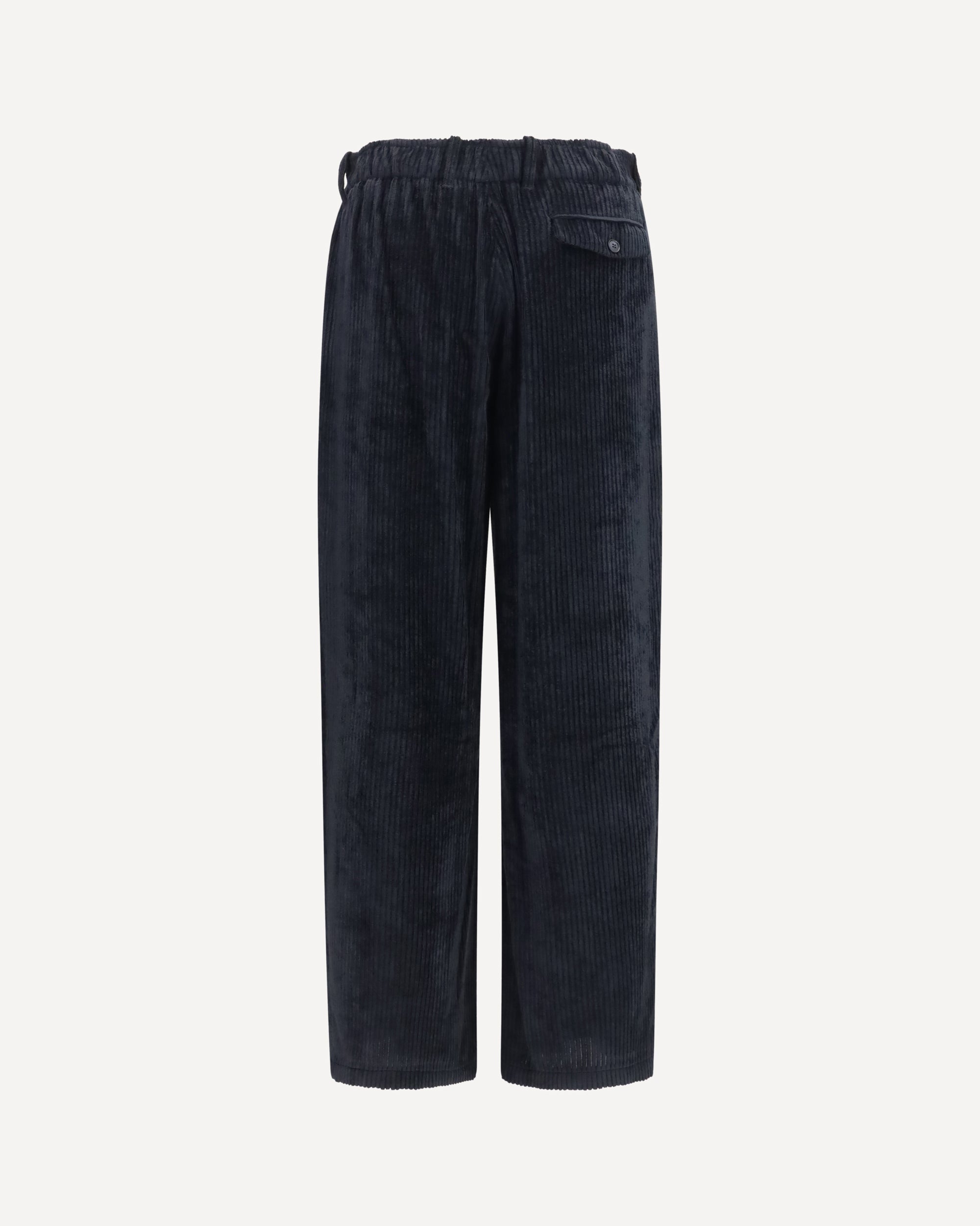Giorgio Armani Wide-Leg Ribbed Viscose Velvet Pants