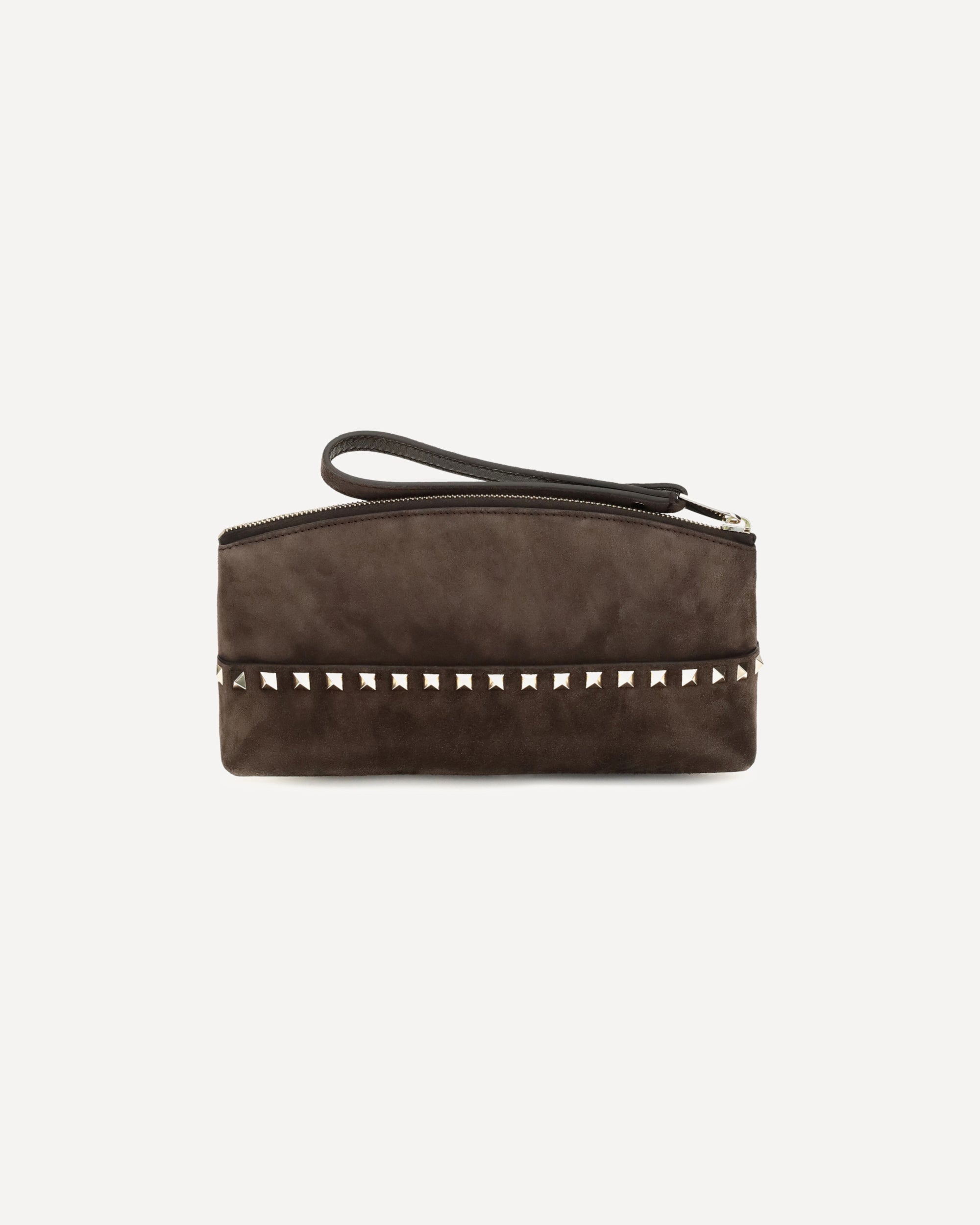 Valentino Garavani Rockstud Suede Pouch - alternate view