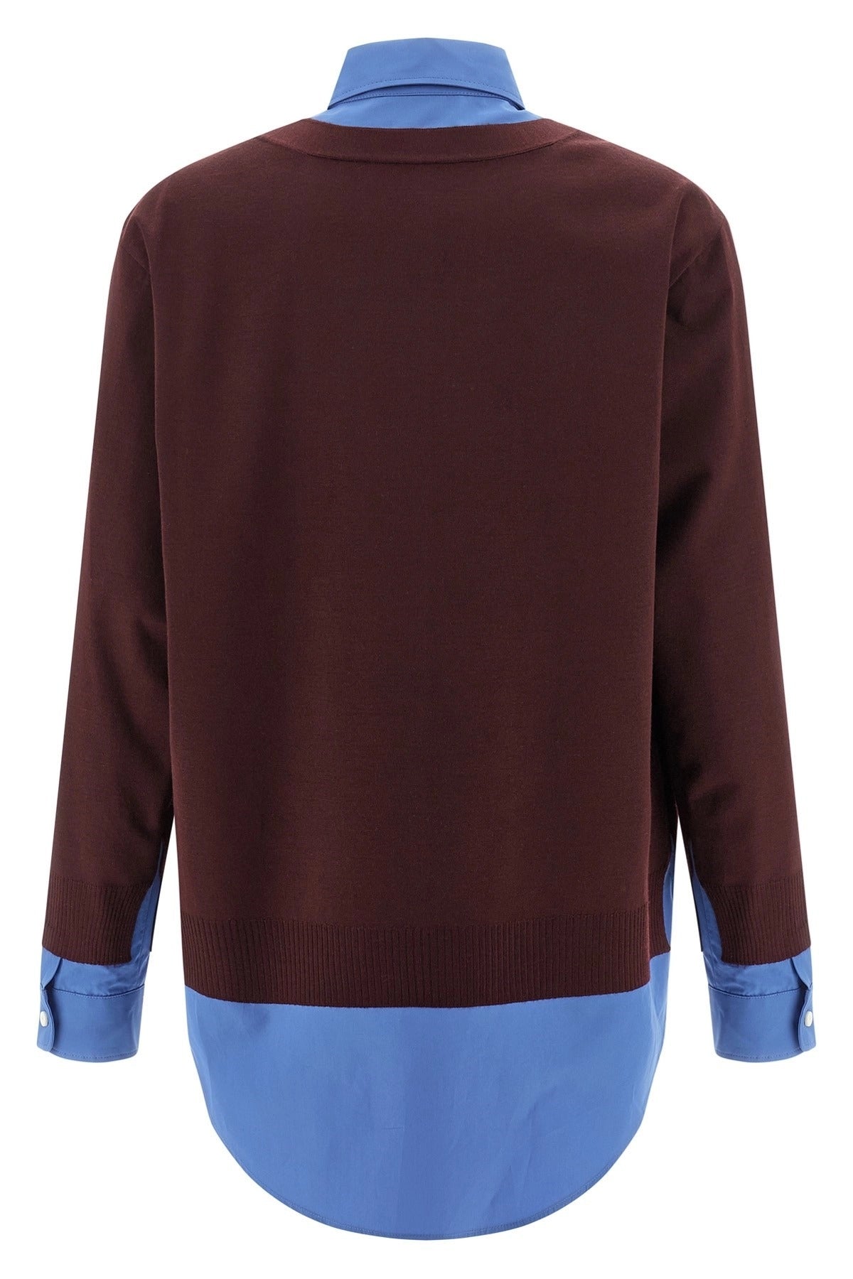 Miu Miu Poplin Cashmere Shirt - alternate view
